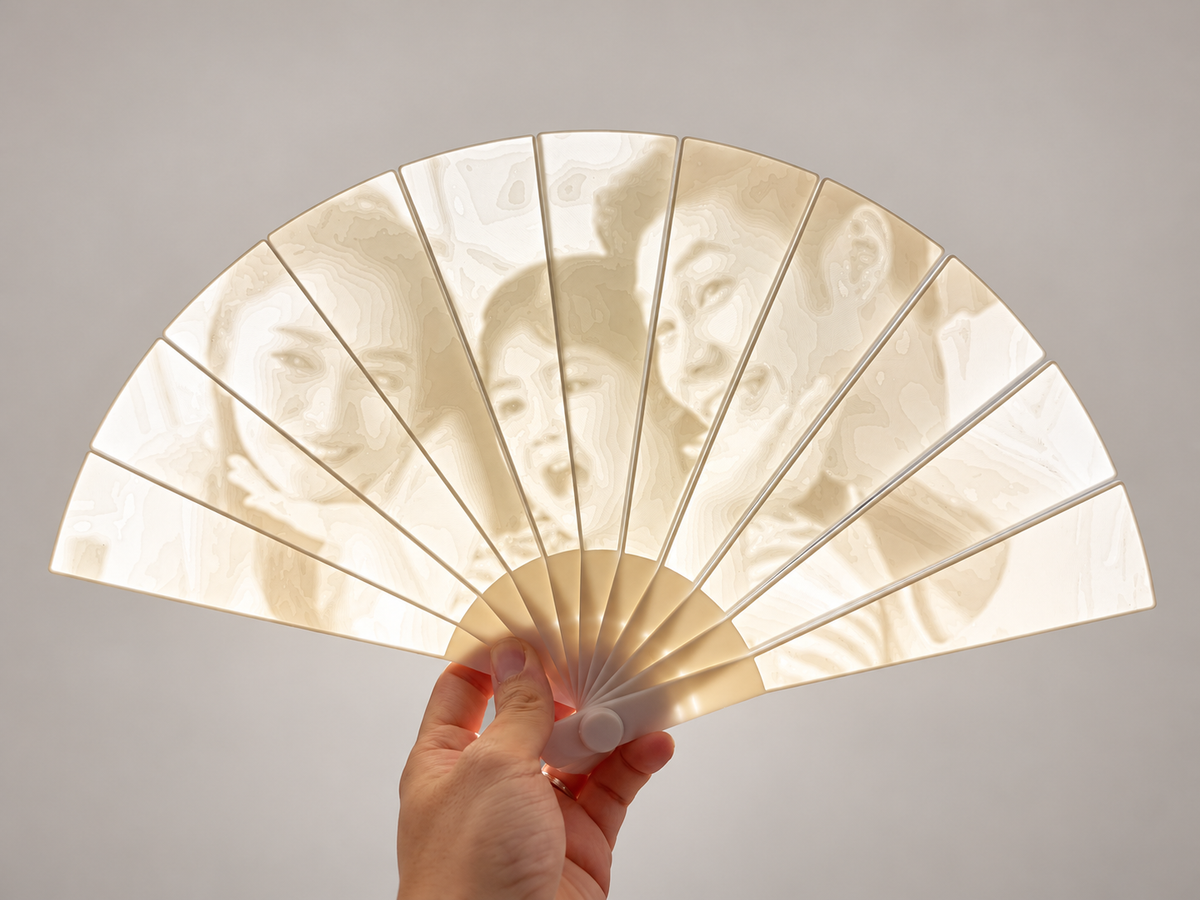 Lithophane Hand-Fan